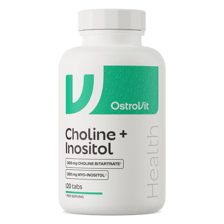 Holīns + Inozīts / Choline + Inositol (120 tabletes)