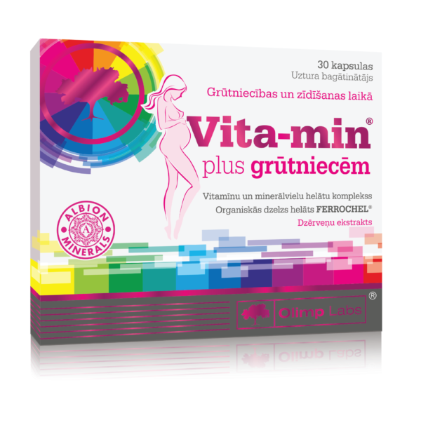 Vita-min Plus Grūtniecēm (30 kapsulas)