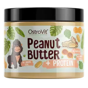 Zemesriekstu sviests / Peanut butter + Protein (500g)