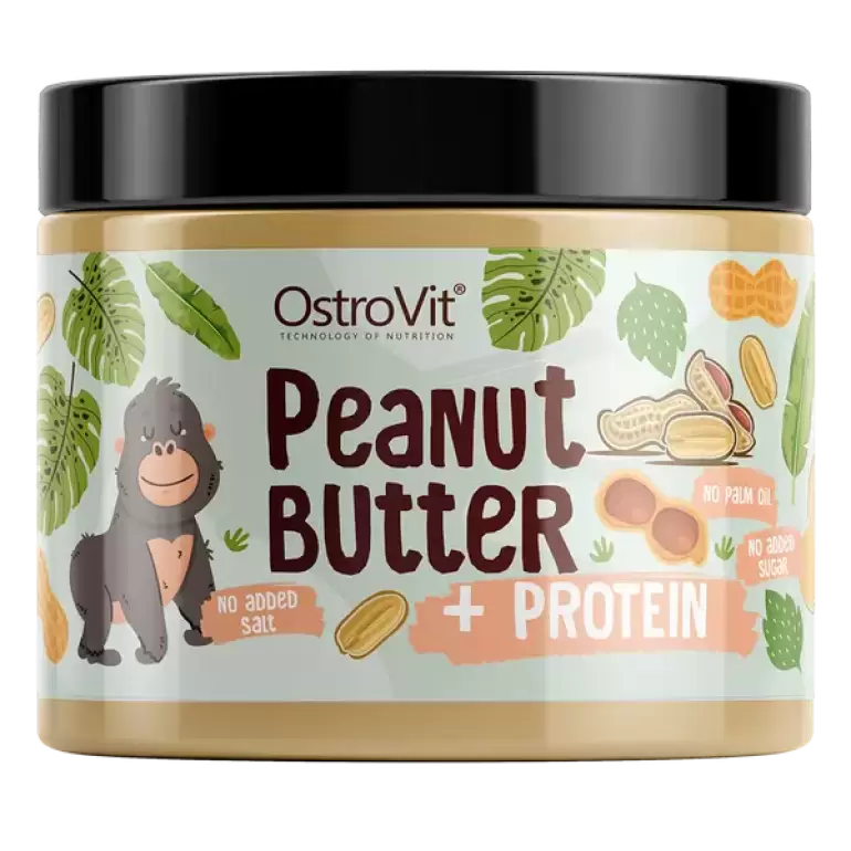 Zemesriekstu sviests / Peanut butter + Protein (500g)