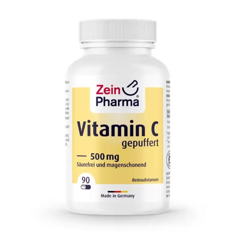 C vitamīns / Vitamin C Gepuffert 500mg (90 kapsulas)