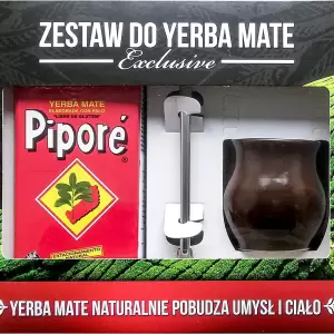 Yerba Mate Exclusive + trauks ar salmiņu (500g)