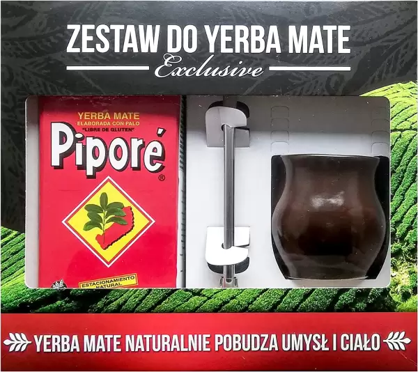 Yerba Mate Exclusive + trauks ar salmiņu (500g)