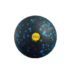 Masāžas bumba 8 cm (#931257) - 8 cm, Melna/Zila