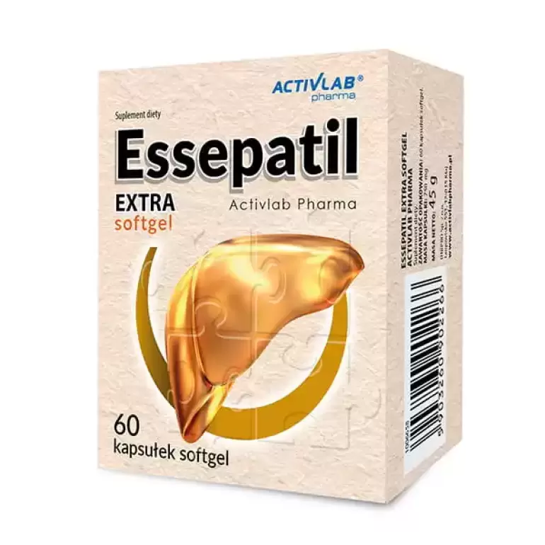 Aknu veselībai / Essepatil Extra (60 kapsulas)