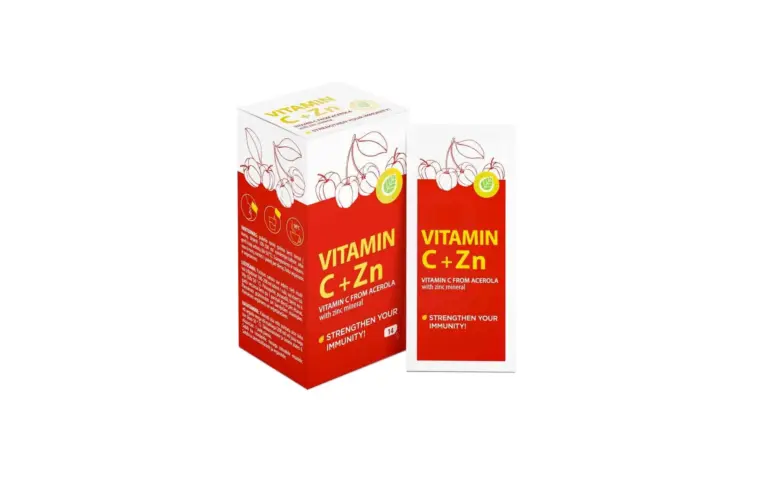 C vitamīns, Cinks / Vitamin C + ZN (14 paciņas)