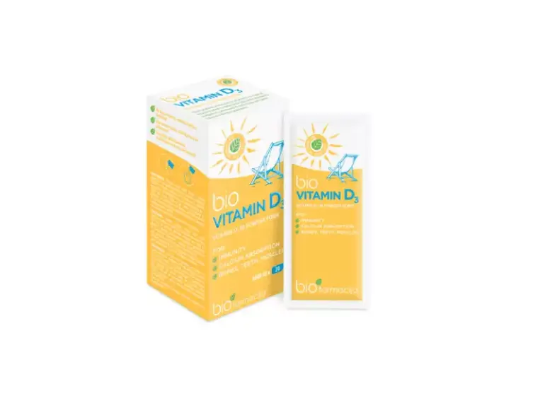 D3 vitamīns / bio Vitamin D3 (20 paciņas)