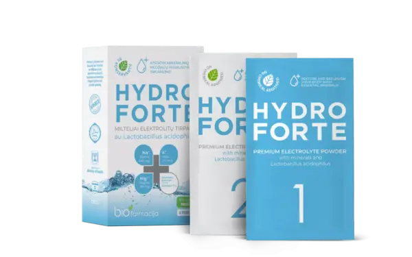 Elektrolīti / HYDRO FORTE (6 paciņas)