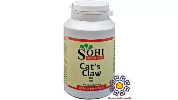 Kaķa nags / Cat's Claw 500 mg (60 kapsulas)