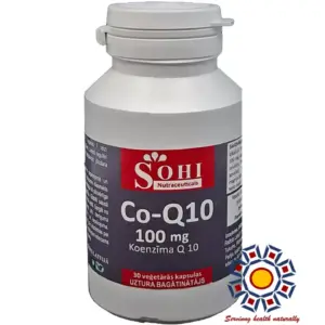 Koenzīms Q10 / Co-Q10 100 mg (30 kapsulas)