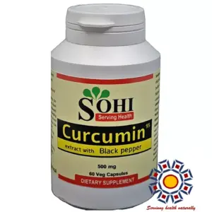 Kurkuma ekstrakts ar melnajiem pipariem / Curcumin Black Pepper (60 kapsulas)