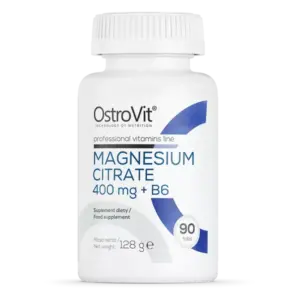 Magnija Citrāts / Magnesium Citrate 400mg + B6 TABLETES (90 tabletes)