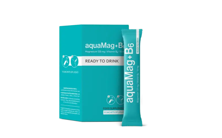 Magnijs / aquaMag+B6 READY TO DRINK (10 paciņas)