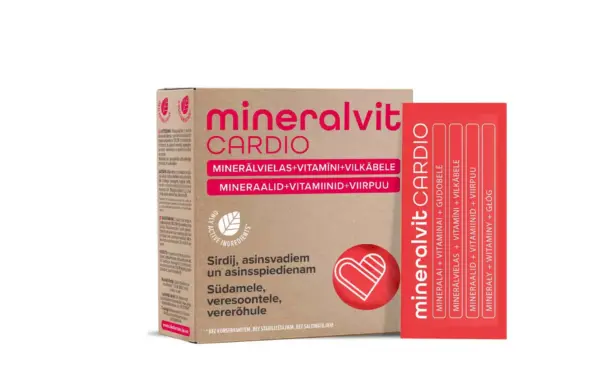 Sirds Veselībai / mineralvit CARDIO (20 paciņas)