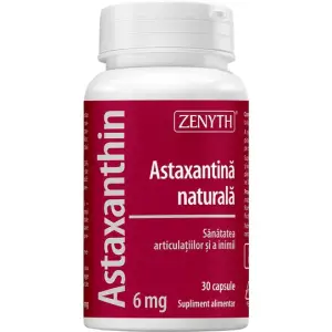 Astaksantīns / Astaxanthin 6 mg (30 kapsulas)