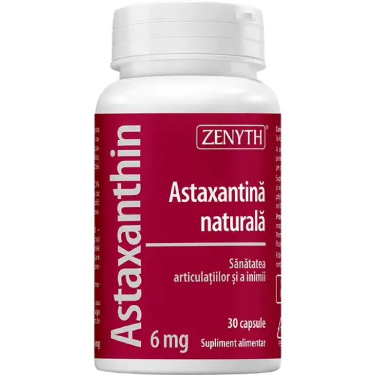 Astaksantīns / Astaxanthin 6 mg (30 kapsulas)