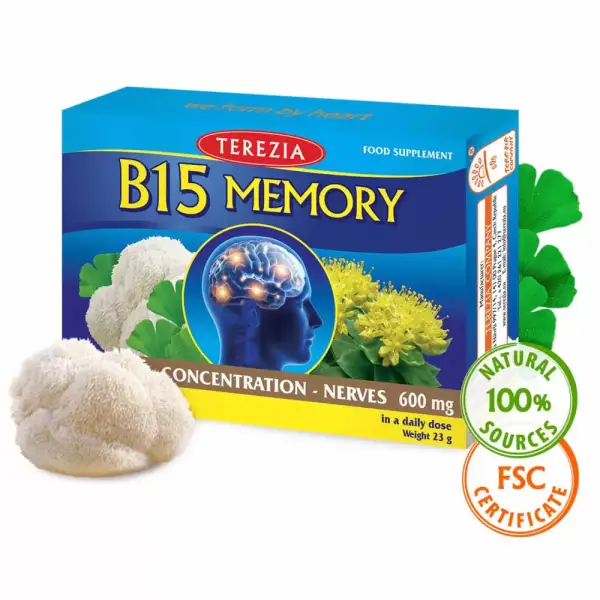 B15 Memory (60 kapsulas)