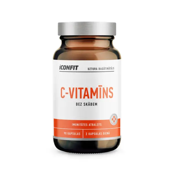 C vitamīns BEZ SKĀBĒM (90 kapsulas)