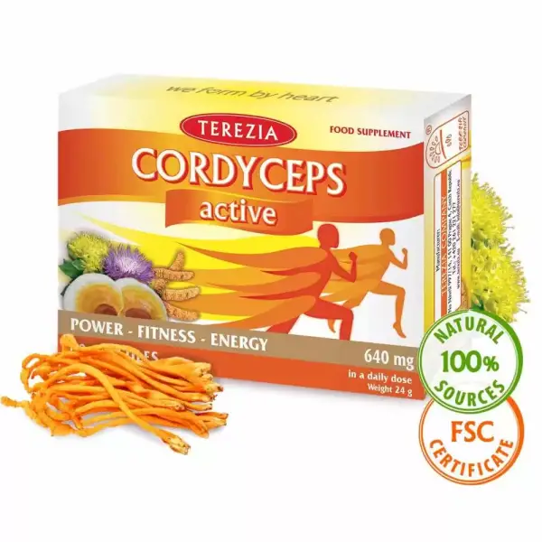 Kordiceps / Cordyceps Active (60 kapsulas)