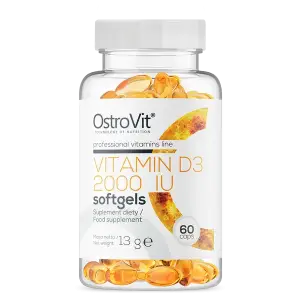 Vitamīns D3 2000IU (60 kapsulas)