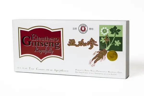 Eleiterokoks / Eleuthero Ginseng Royaljelly (10x10ml)