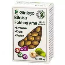 Ginkgo Biloba Fokhagyma (40 kapsulas)