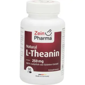 L-teanīns / Natural L-Theanin 250mg (90 kapsulas)