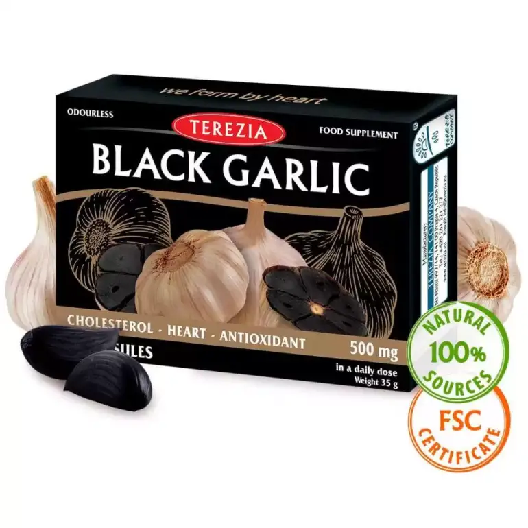 Melnais ķiploks / Black Garlic (60 kapsulas)