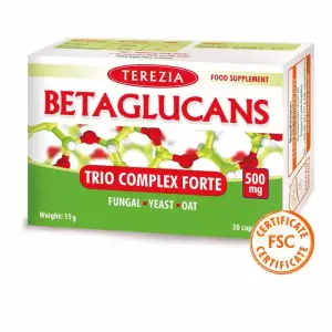 Beta glikāni / Betaglucans Trio Complex Forte (30 kapsulas)