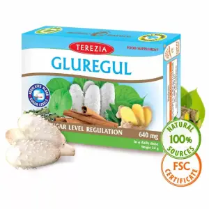 Cukura līmenim / Gluregul (60 kapsulas)