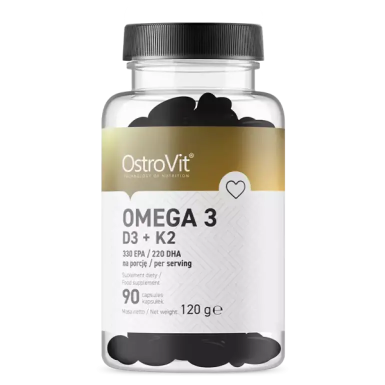 Zivju eļļa / Omega 3 D3 + K2