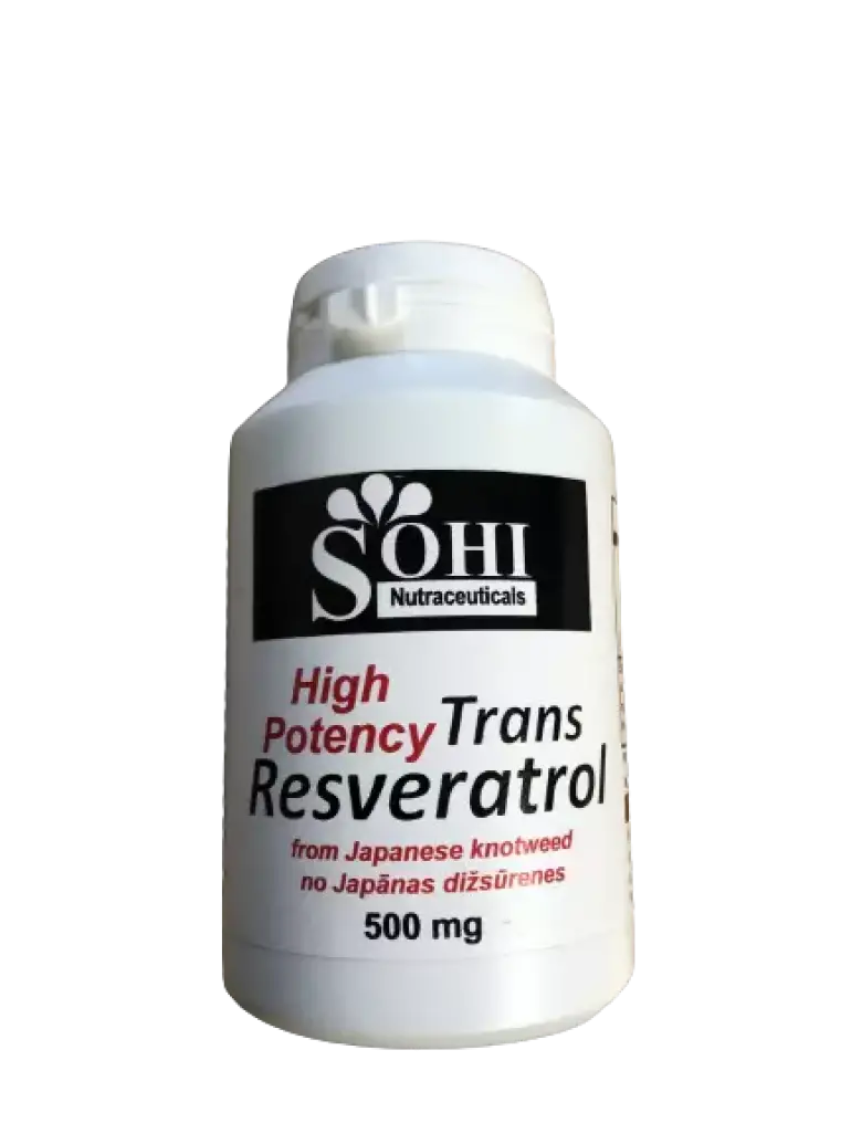 Resveratrols / Trans Resveratrol 500mg (60 kapsulas)