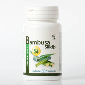Bambusa silīcijs (60 kapsulas)