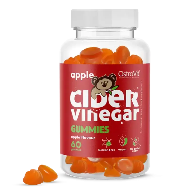 Ābolu sidra etiķis / Apple Cider Vinegar GUMMIES (60 gummies)
