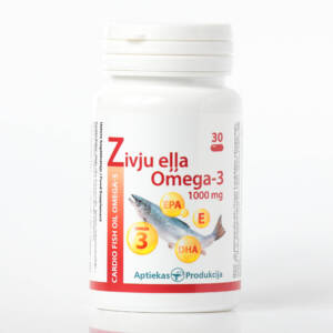Sirds zivju eļļa (30 kapsulas)