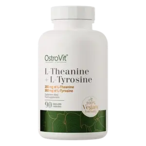 L-Teanīns + L-Tirozīns / L-theanine + L-tyrosine (90 kapsulas)