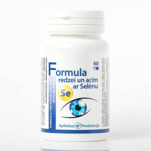 Formula redzei un acīm ar selēnu (60 kapsulas)