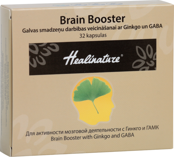 Smadzeņu darbībai / Brain Booster (32 kapsulas)