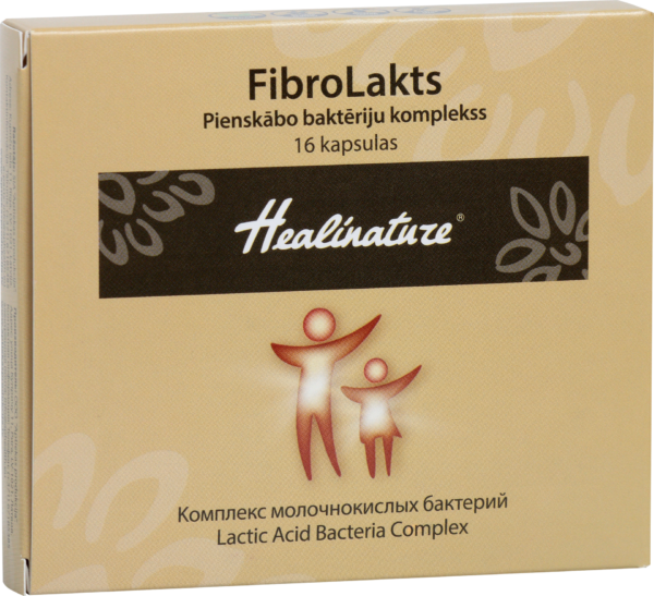 Pienskābās baktērijas / FibroLakts (16 kapsulas)