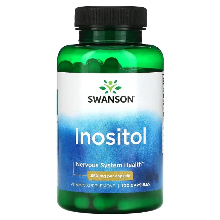Inositol / Inozīts 650mg (100 kapsulas)