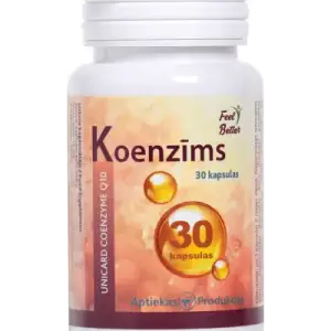 Koenzīms Q10 (30 kapsulas)