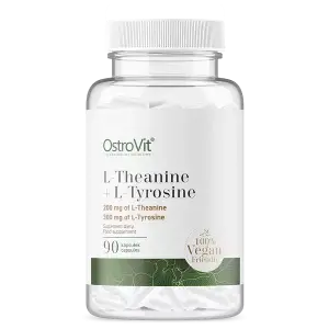 L-Teanīns + L-Tirozīns / L-theanine + L-tyrosine (90 kapsulas)