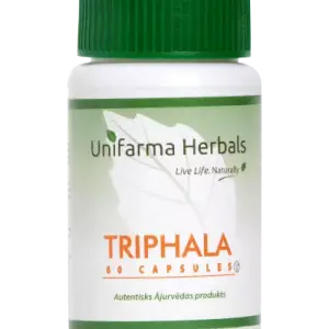 Triphala / Zarnu attīrīšanai (60 kapsulas)