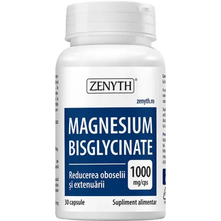 Magnija bisglicināts / Magnesium Bisglycinate (30 kapsulas)