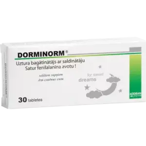 Melatonīns / Dorminorm TABLETES (30 tabletes)
