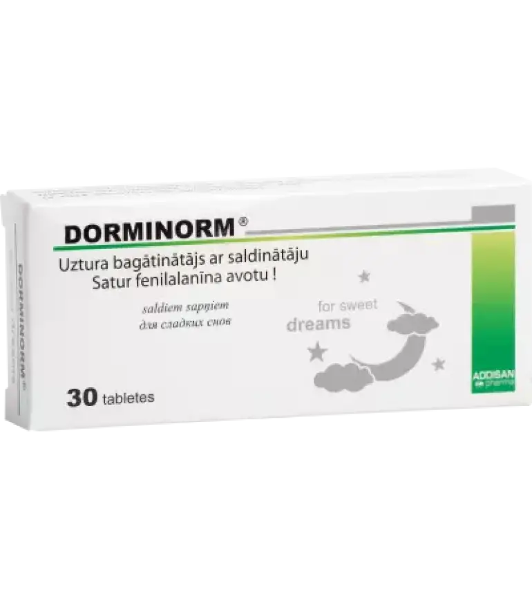 Melatonīns / Dorminorm TABLETES (30 tabletes)