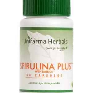 Spirulina Plus with Emblica (60 kapsulas)