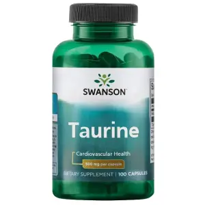 Taurīns / Taurine 500 mg (100 kapsulas)