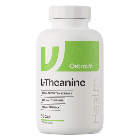 L-teanīns / L-theanine 200mg (90 kapsulas)