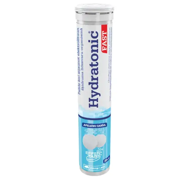 Elektrolīti / Hydratonic Fast (20 tabletes)